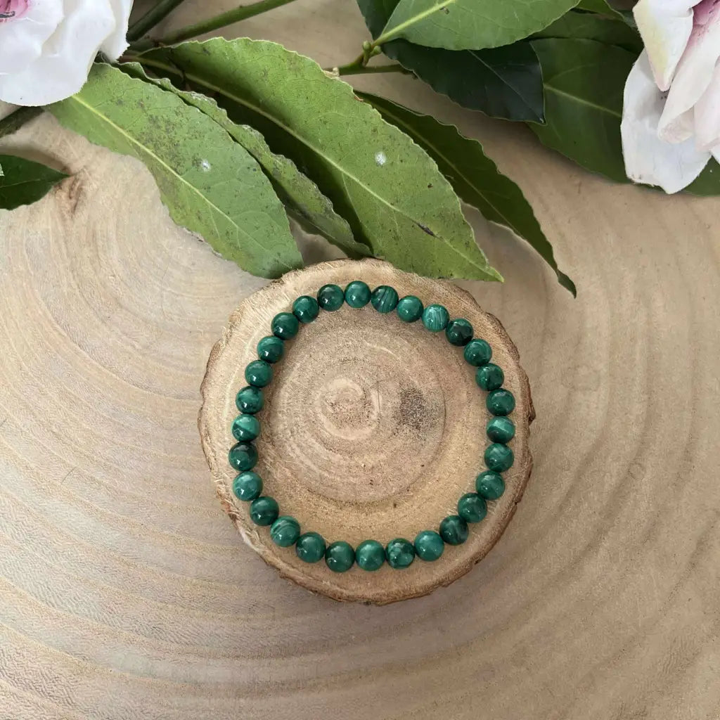 Bracelet Malachite - Une Élégance Naturelle et Mystique