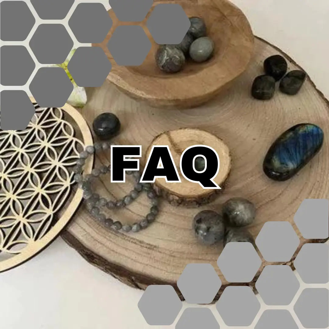 Collection de pierres de labradorite avec éclats iridescents pour FAQ Pierre Labradorite