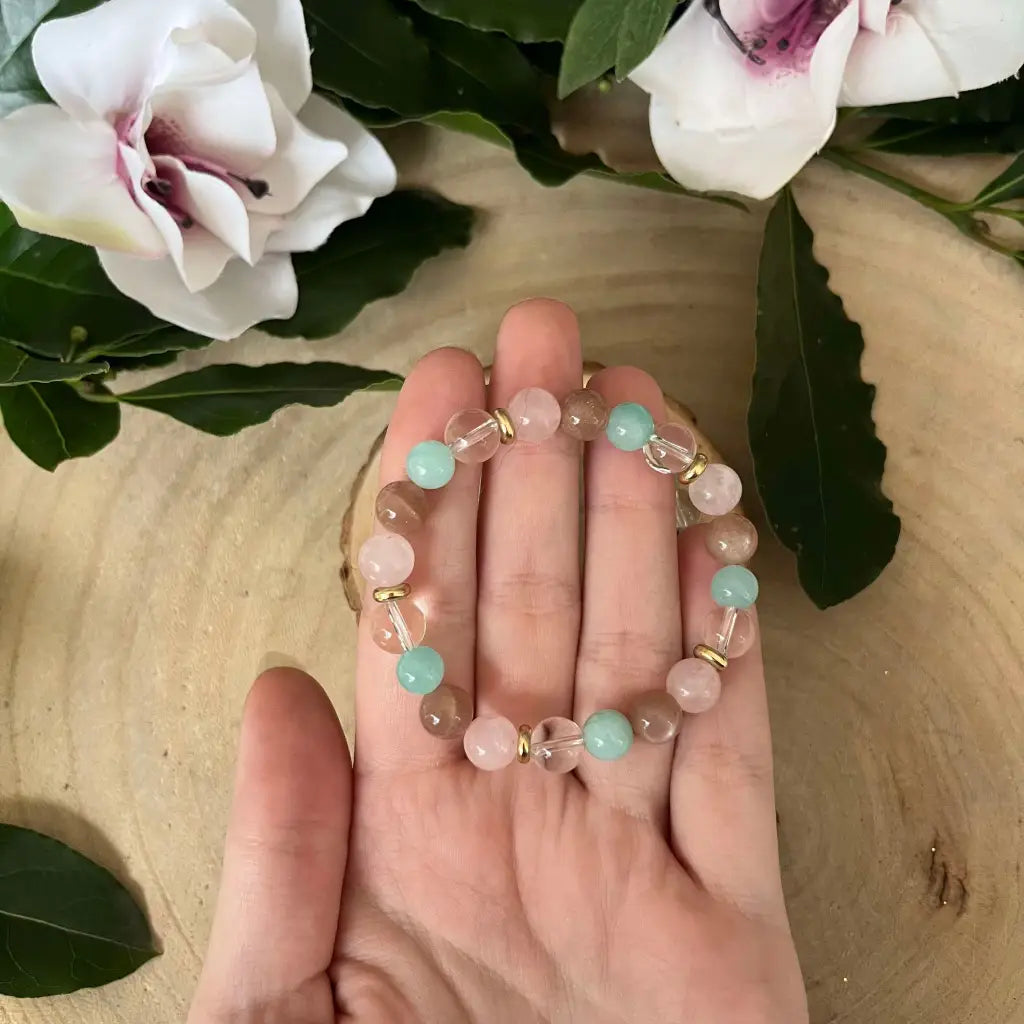 Bracelet Etincelle: Bonheur et Dynamisme - Or / 15 cm