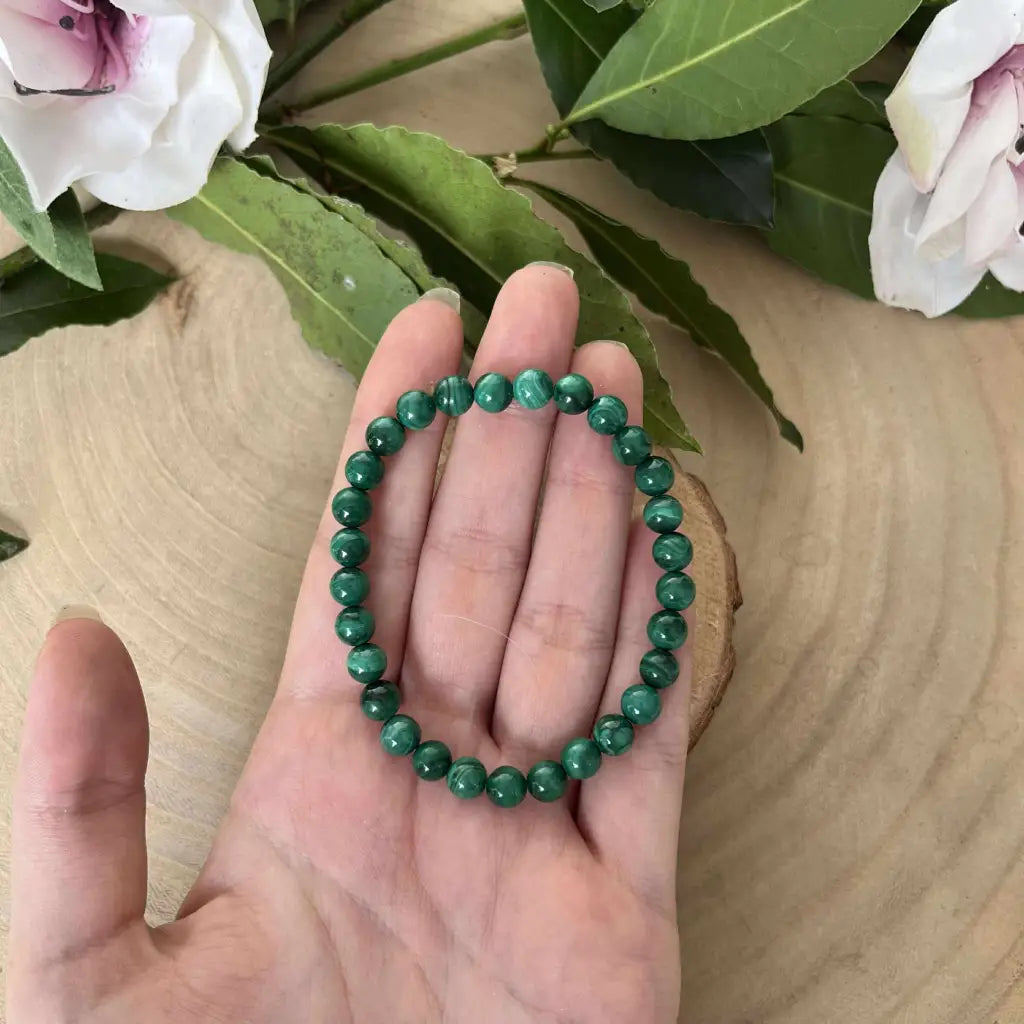 Bracelet Malachite - Une Élégance Naturelle et Mystique