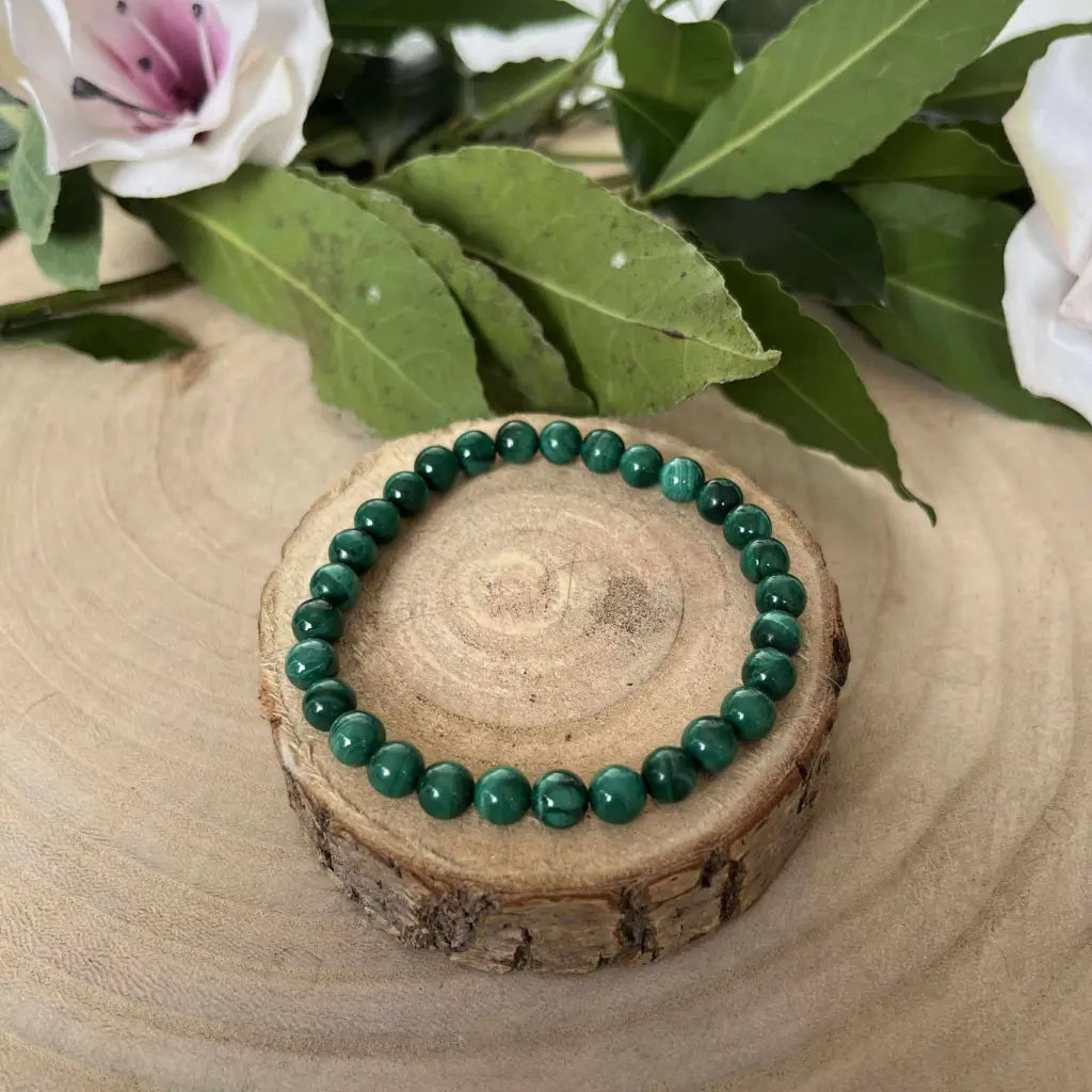 Bracelet Malachite - Une Élégance Naturelle et Mystique