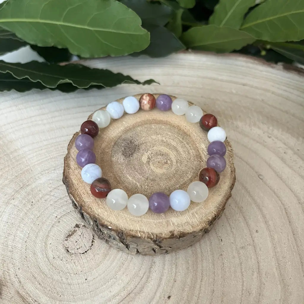 Bracelet Ménopause: Soutien Naturel sur Mesure - 14 cm -