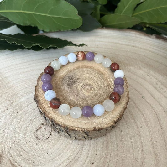Bracelet Ménopause: Soutien Naturel sur Mesure - 14 cm -