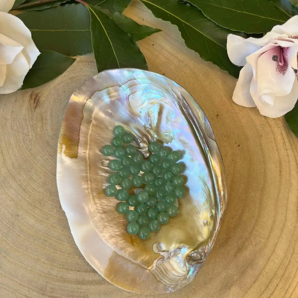 Collier Fusion Minérale - Or / Aventurine verte - Collier