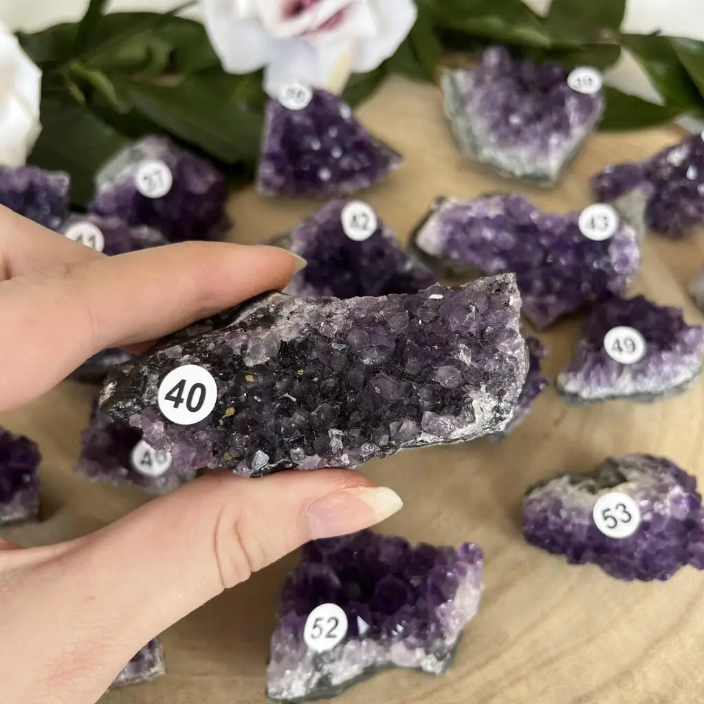 Druse d’Améthyste: Le Secret Naturel - 40 - Druse amethyste