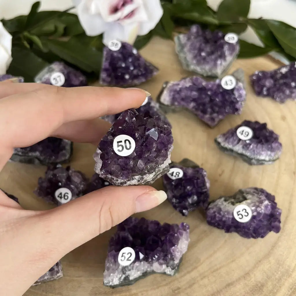 Druse d’Améthyste: Le Secret Naturel - 50 - Druse amethyste