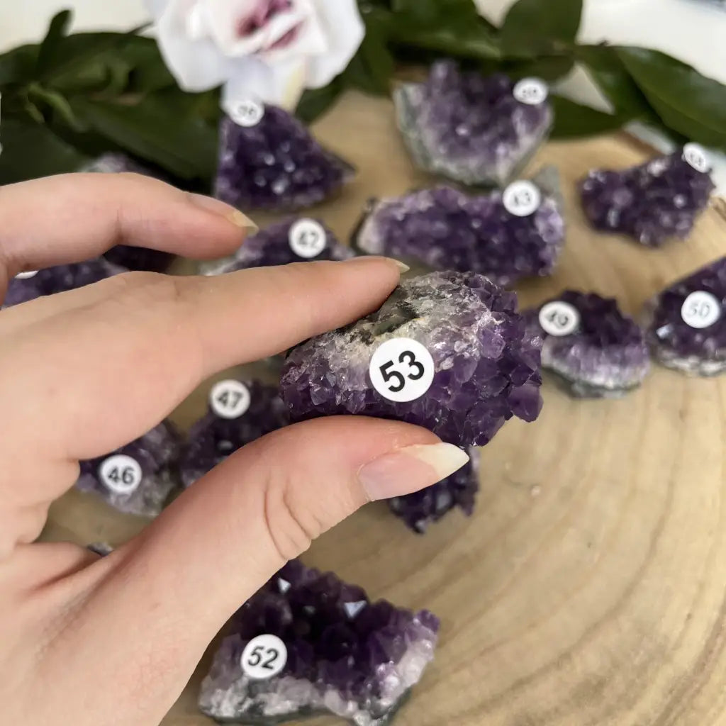 Druse d’Améthyste: Le Secret Naturel - 53 - Druse amethyste