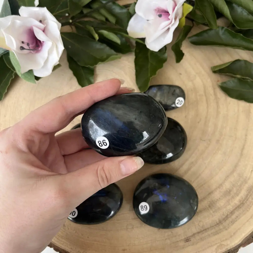 Galet Labradorite Pierre Naturelle - 86 - Galet pierre