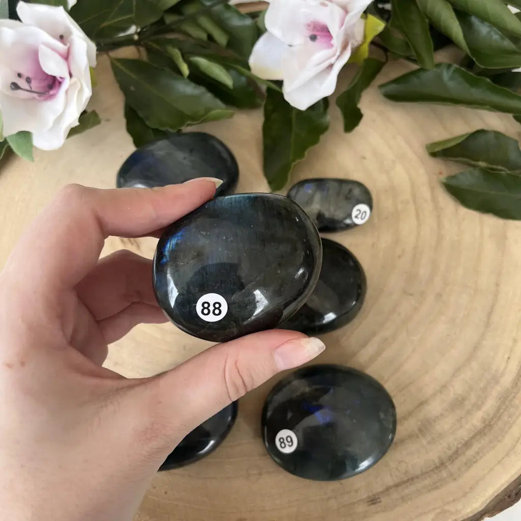 Galet Labradorite Pierre Naturelle - 88 - Galet pierre