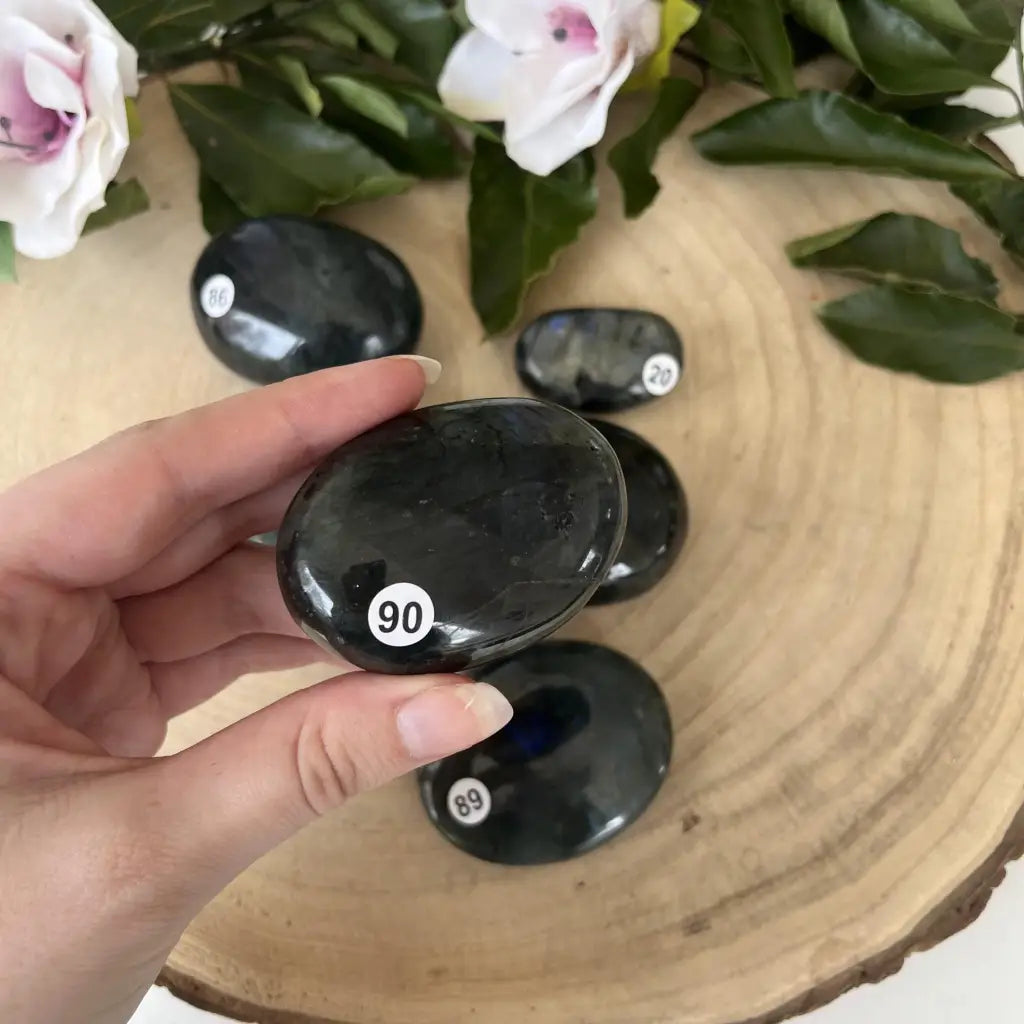 Galet Labradorite Pierre Naturelle - 90 - Galet pierre