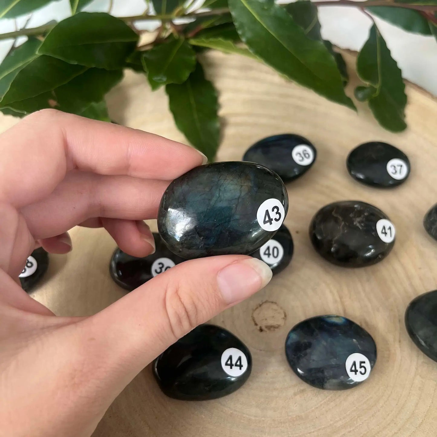 Mini Galet Labradorite Pierre Naturelle - 43 - Galet pierre