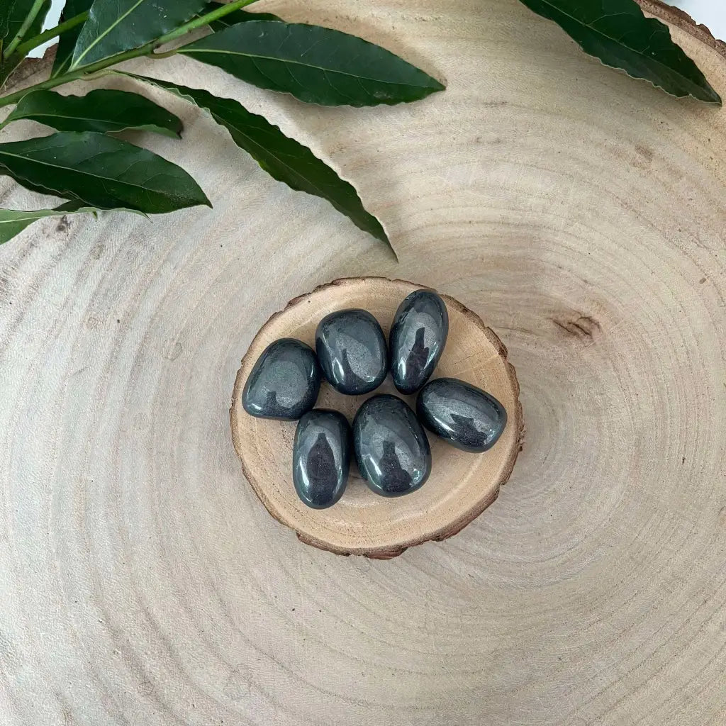 Mini Pierre Roulée Hématite - 15 / 25 mm - pierres