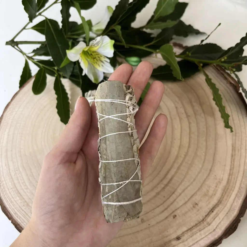 Sauge blanche à l’Eucalyptus pour purification doublée -