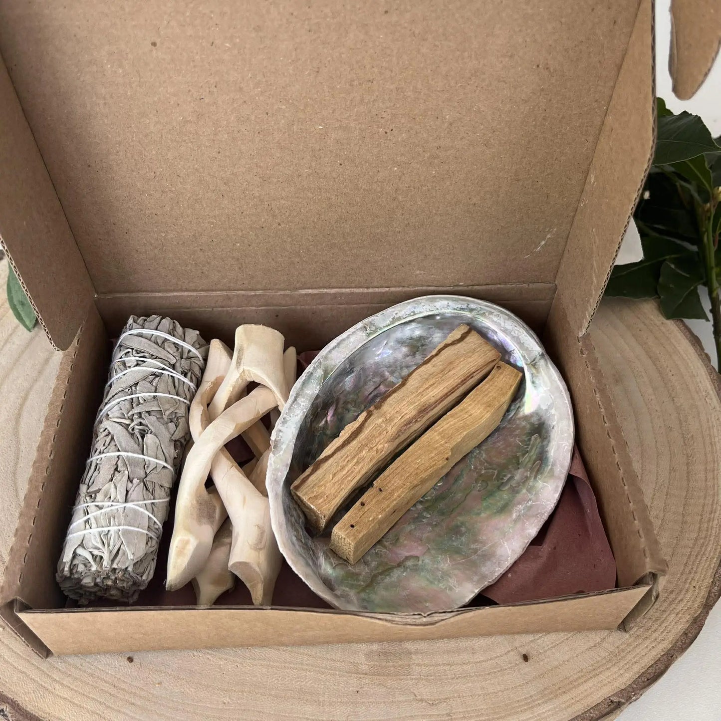 Set Smudge Sauge Blanche & Palo Santo | Kit Purification