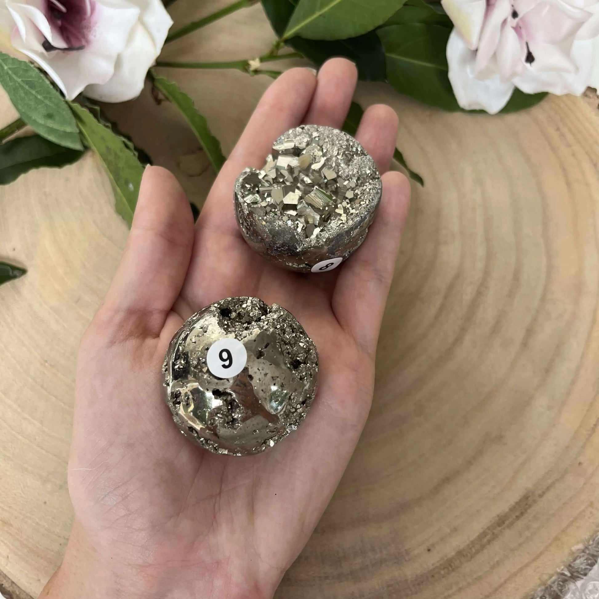Sphère de Pyrite Brute – Un Trésor Naturel à Votre Portée