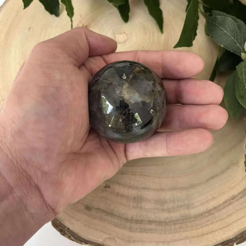 Sphère en Labradorite Sphère 60 mm pierres Naturelles sphere