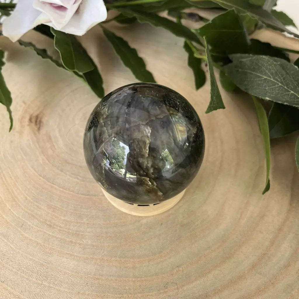 Sphère en Labradorite Sphère 60 mm pierres Naturelles sphere